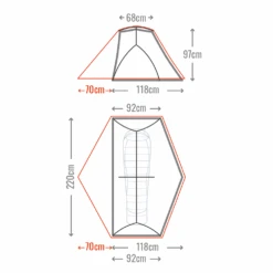 Mont Moondance 1 Person Tent -Outdoor Research Store 2020 5 moondance 1 and 1fn dimensions 2000x 5c277589 78e6 4343 8e7f fdf9c7c52266 200983