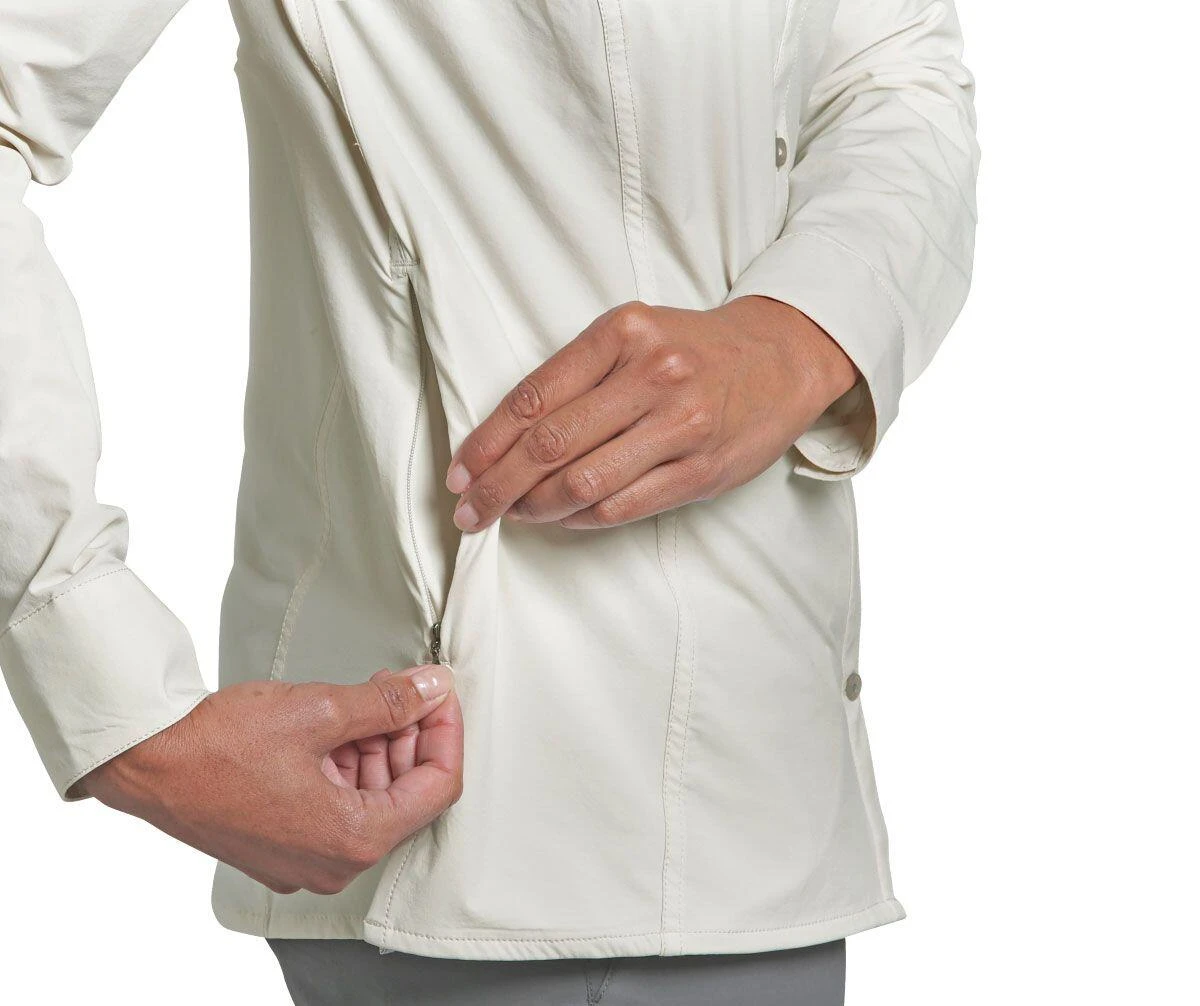 Outdoor Research Wayward Womens Long Sleeve Shirt - Sand 5 Outdoor Research Wayward Womens Long Sleeve Shirt - Sand - Image 3