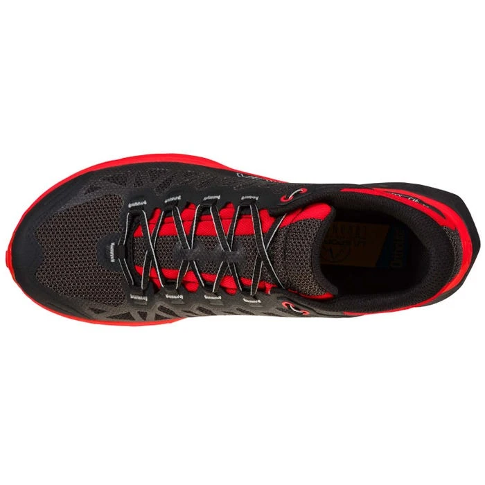 La Sportiva Karacal Mens Trail Running Shoe - Black/Goji 5 La Sportiva Karacal Mens Trail Running Shoe - Black/Goji - Image 3