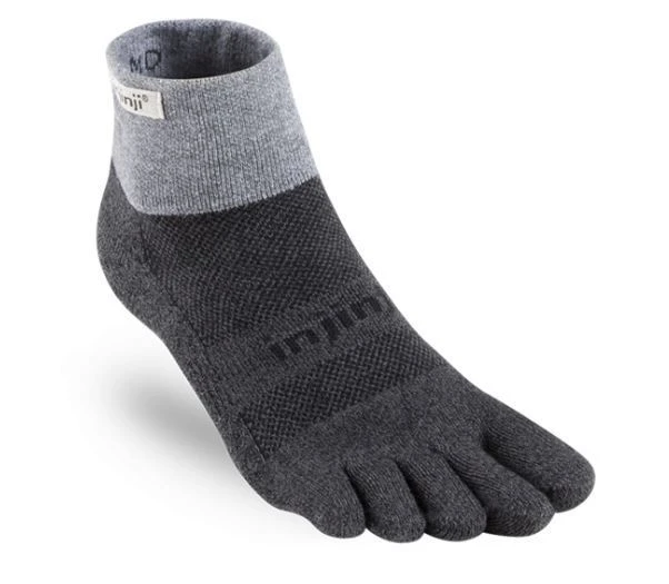 Injinji Trail 2.0 Midweight Mini-Crew Socks - Granite 3 Injinji Trail 2.0 Midweight Mini-Crew Socks - Granite
