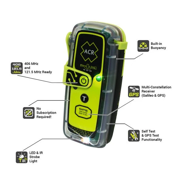 ACR ResQLink 400 Personal Locator Beacon 4 ACR ResQLink 400 Personal Locator Beacon - Image 2