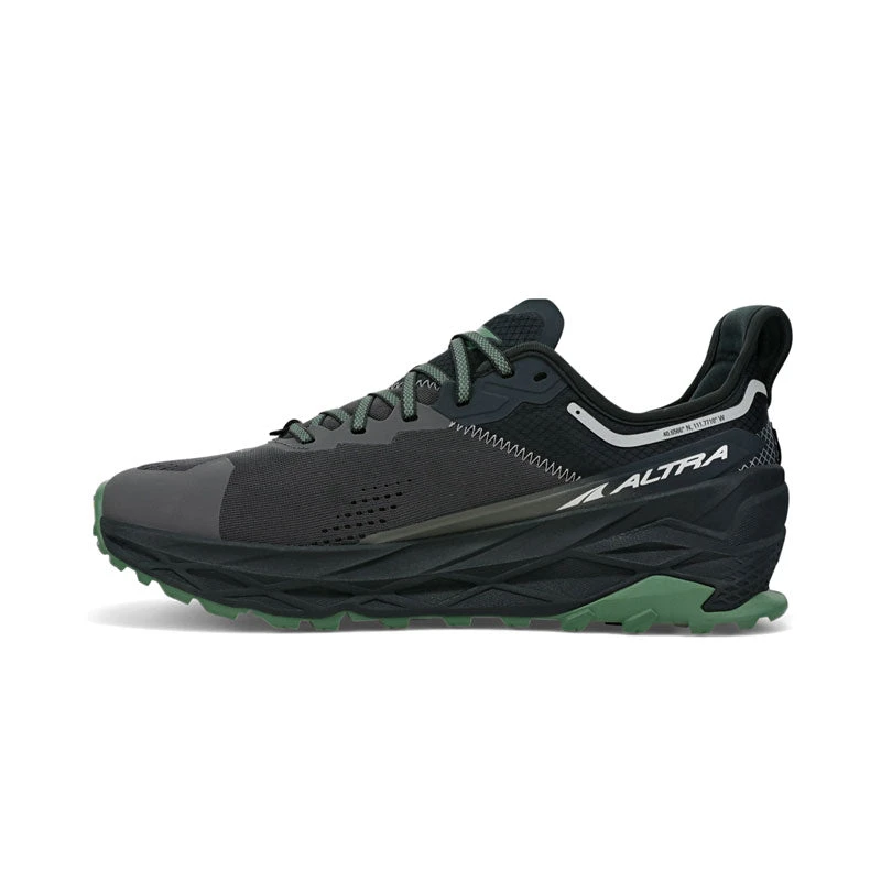 Altra Olympus 5 Mens Trail Running Shoe - Black/Grey 6 Altra Olympus 5 Mens Trail Running Shoe - Black/Grey - Image 4
