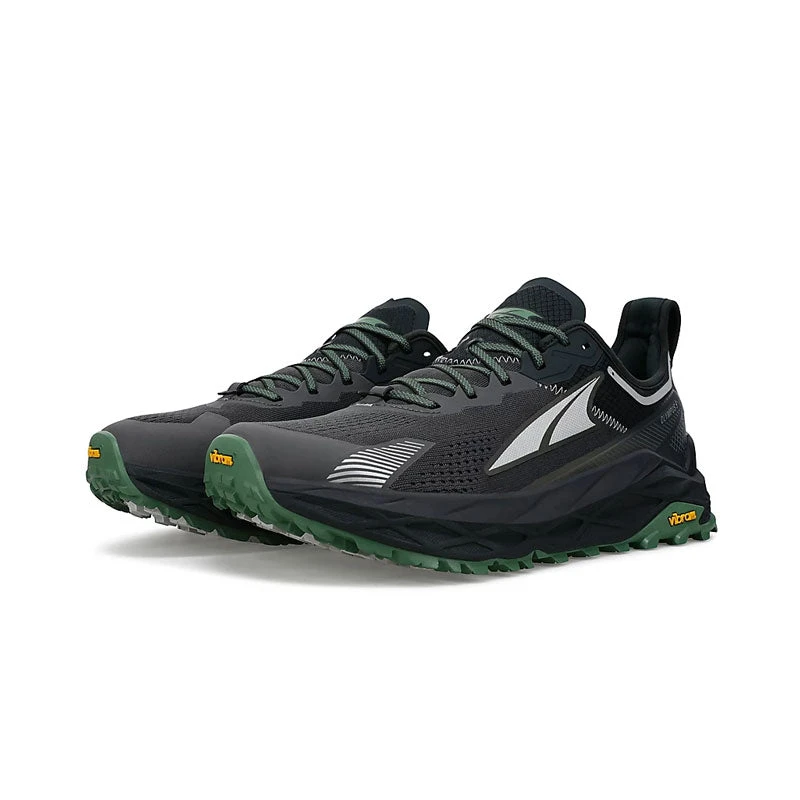 Altra Olympus 5 Mens Trail Running Shoe - Black/Grey 7 Altra Olympus 5 Mens Trail Running Shoe - Black/Grey - Image 5