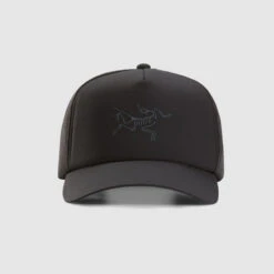 ArcTeryx Bird Trucker Curved Hat -Outdoor Research Store ArcTeryx Bird Trucker Cap Black 1