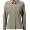 Craghoppers NosiLife Pro Womens Long Sleeve Shirt - Mushroom -Outdoor Research Store Craghoppers NosiLife ProLSShirtMushroom