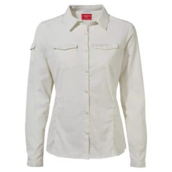 Craghoppers NosiLife Adventure II Womens Long Sleeve Shirt -Outdoor Research Store Craghoppers NosiLife Adventure II Womens LS Shirt Sea Salt