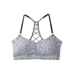 PrAna Elixir Womens Bra - White Print