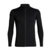 Icebreaker Elemental Long Sleeve Zip Mens Top