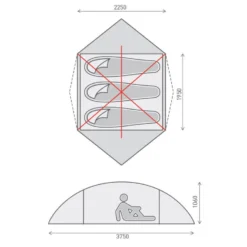 One Planet Goondie 3 Person Tent Mesh Inner Only -Outdoor Research Store GOONDIE3M30D a38a5379 ea2d 489e a107 8ce327f286f6