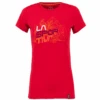 La Sportiva Cubic Womens T-Shirt - Garnet -Outdoor Research Store GarnetFront 01 946815