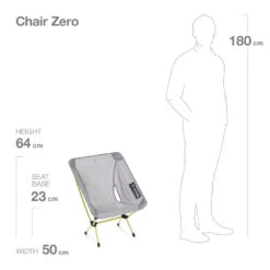 Helinox Chair Zero Folding Camp Chair -Outdoor Research Store Helinox ChairZero Grey 05 a0ced4de 030f 4d65 8de8 c9d81b4f3cd8