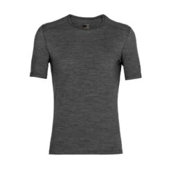 Icebreaker 200 Oasis Short Sleeve Crewe Mens Thermal Top 14 Icebreaker 200 Oasis Short Sleeve Crewe Mens Thermal Top -Outdoor Research Store Icebreaker 200 Oasis SS Mens Thermal Top Gritstone Heather