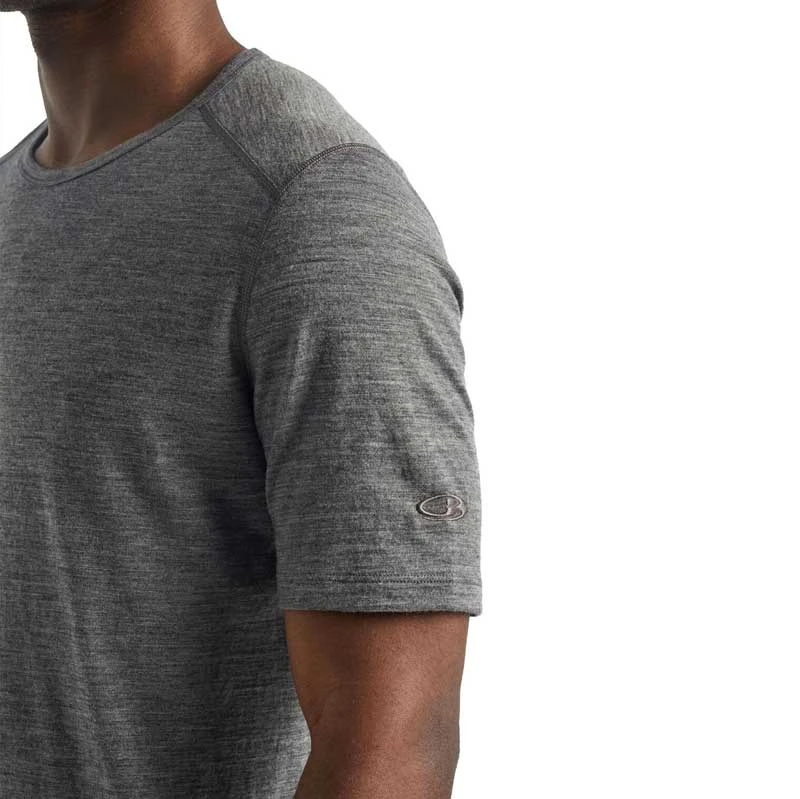 Icebreaker 200 Oasis Short Sleeve Crewe Mens Thermal Top 5 Icebreaker 200 Oasis Short Sleeve Crewe Mens Thermal Top - Image 3