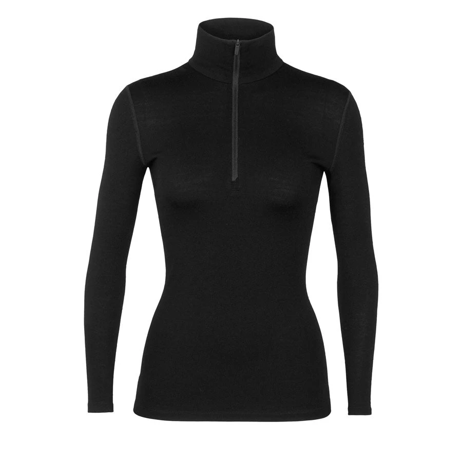 Icebreaker 260 Tech Long Sleeve Half Zip Womens Thermal Top 6 Icebreaker 260 Tech Long Sleeve Half Zip Womens Thermal Top - Image 4