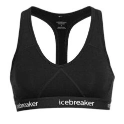 Icebreaker Sprite Racerback Womens Bra -Outdoor Research Store Icebreaker Sprite Racerback Bra Black