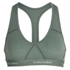 Icebreaker Sprite Racerback Womens Bra -Outdoor Research Store Icebreaker Sprite Racerback Bra Sage