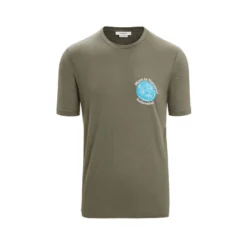 Icebreaker Tech Lite II Short Sleeve Mens T-Shirt - Earth -Outdoor Research Store Icebreaker Tech Lite II SS Mens T Shirt Earth Loden 03