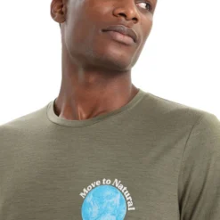 Icebreaker Tech Lite II Short Sleeve Mens T-Shirt - Earth -Outdoor Research Store Icebreaker Tech Lite II SS Mens T Shirt Earth Loden 04