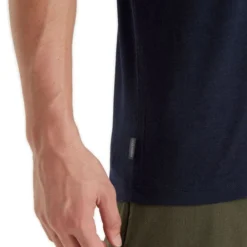 Icebreaker Tech Lite II Short Sleeve Mens T-Shirt -Outdoor Research Store Icebreaker Tech Lite II SS Mens T Shirt Midnight Navy 03