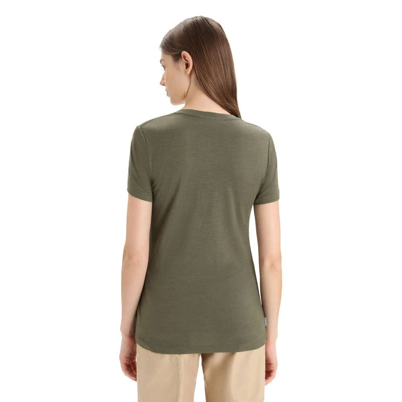 Icebreaker Tech Lite II Short Sleeve Scoop Womens T-Shirt - Swarming Shapes 4 Icebreaker Tech Lite II Short Sleeve Scoop Womens T-Shirt - Swarming Shapes - Image 2