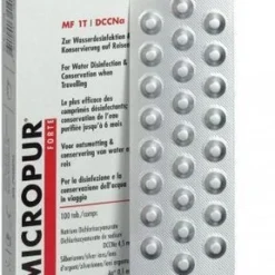 Katadyn Micropur Forte Tablets 100pack Water Filtration