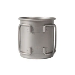 Keith Single-Wall Titanium Mug With Folding Handle 9 Keith Single-Wall Titanium Mug With Folding Handle -Outdoor Research Store Keith Single Wall Titanium Mug with Folding Handle.Folded