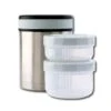Laken Thermo Food Stainless Steel Flask With Interior Containers & Cover - 1L -Outdoor Research Store LAKP10 437194