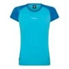 La Sportiva Move Womens Running T-Shirt -Outdoor Research Store La Sportiva Move Womens TShirt Pacific Blue Neptune 153566