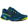 La Sportiva Akasha II Mens Trail Running Shoe - Storm Blue/Lime Punch -Outdoor Research Store La Sportiva Akasha II Mens Storm Blue Lime Punch 04