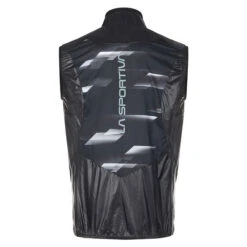 La Sportiva Blizzard Windbreaker Mens Vest -Outdoor Research Store La Sportiva Blizzard Windbreaker Vest Black Carbon 04