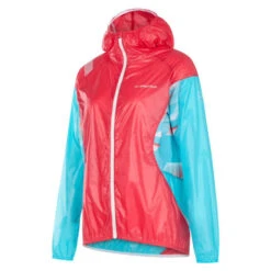 La Sportiva Briza Windbreaker Womens Jacket -Outdoor Research Store La Sportiva Briza Windbreaker Womens Jacket Hibiscus Blue 01