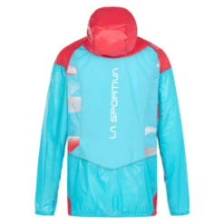 La Sportiva Briza Windbreaker Womens Jacket -Outdoor Research Store La Sportiva Briza Windbreaker Womens Jacket Hibiscus Blue 02