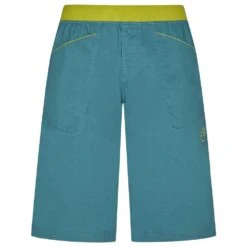 La Sportiva Flatanger Mens Shorts -Outdoor Research Store La Sportiva Flatanger Mens Shorts Pine Kiwi