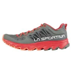 La Sportiva Helios III Womens Trail Running Shoe - Clay/Hibiscus -Outdoor Research Store La Sportiva Helios Womens Trail Running Shoes Clay Hibiscus 4 347569