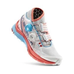 La Sportiva Jackal II Boa Womens Trail Running Shoe - White/Hibiscus -Outdoor Research Store La Sportiva Jackal II Boa Womens 05