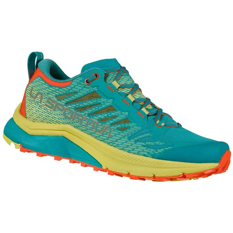 La Sportiva Jackal II Womens Trail Running Shoe - Lagoon/Green Banana 3 La Sportiva Jackal II Womens Trail Running Shoe - Lagoon/Green Banana