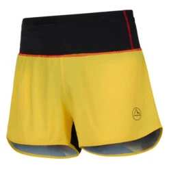 La Sportiva Tempo Mens Shorts -Outdoor Research Store La Sportiva Tempo Mens Shorts Yellow 01 1