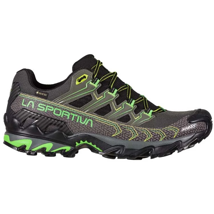 La Sportiva Ultra Raptor II GTX Mens Hiking Shoe - Metal/Flash Green 6 La Sportiva Ultra Raptor II GTX Mens Hiking Shoe - Metal/Flash Green - Image 4