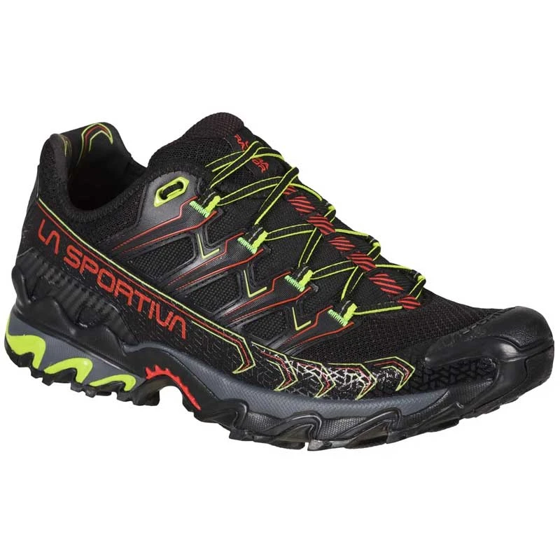 La Sportiva Ultra Raptor II Mens Trail Running Shoe - Black/Neon 3 La Sportiva Ultra Raptor II Mens Trail Running Shoe - Black/Neon