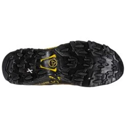 La Sportiva Ultra Raptor II Wide Mens Trail Running Shoe - Black/Yellow -Outdoor Research Store La Sportiva Ultra Raptor Wide Mens Trail Running Shoe Black Yellow 3 382599