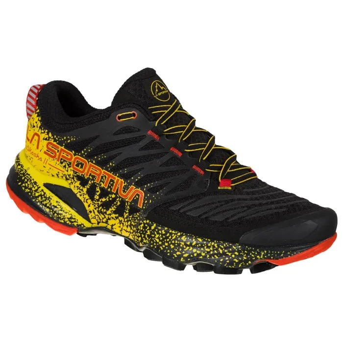 La Sportiva Akasha II Mens Trail Running Shoe - Black/Yellow 3 La Sportiva Akasha II Mens Trail Running Shoe - Black/Yellow