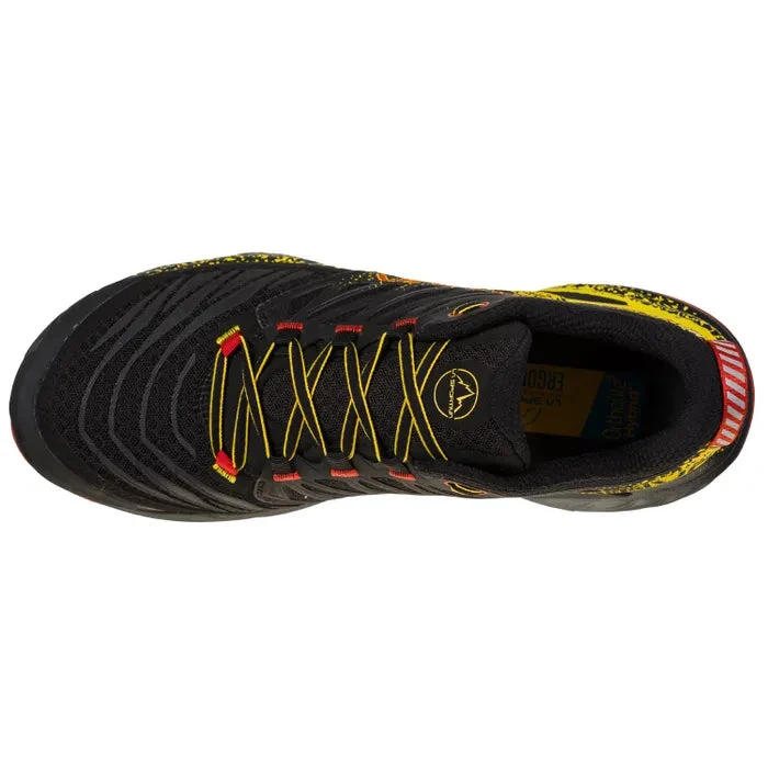 La Sportiva Akasha II Mens Trail Running Shoe - Black/Yellow 5 La Sportiva Akasha II Mens Trail Running Shoe - Black/Yellow - Image 3