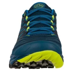 La Sportiva Akasha II Mens Trail Running Shoe - Storm Blue/Lime Punch 11 La Sportiva Akasha II Mens Trail Running Shoe - Storm Blue/Lime Punch -Outdoor Research Store LaSportiva AkashaIIMens StormBlueLimePunch 01