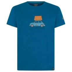 La Sportiva Cinquecento Mens T-Shirt -Outdoor Research Store LaSportiva CinquecentoMensTshirt SpaceBlue 01