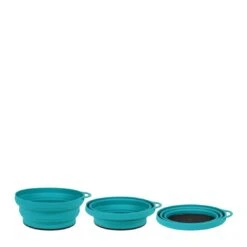 LifeVenture Silicone Ellipse FlexiBowl -Outdoor Research Store LifeVenture SiliconeEllipseFlexiBowl Teal 02 338935