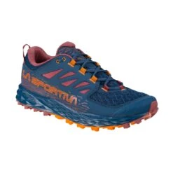 La Sportiva Lycan II Womens Trail Running Shoe - Denim/Rouge