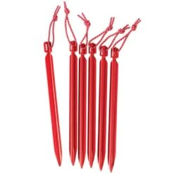 MSR Mini Groundhog Tent Stake Kit - 6 Pack