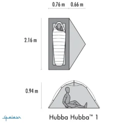 MSR Hubba Hubba 1 Person Tent -Outdoor Research Store MSR HubbaHubba1PTent Sahara 02