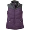 Outdoor Research Transcendent Womens Down Vest - Plum/Storm -Outdoor Research Store ORwTranscendentDownVest
