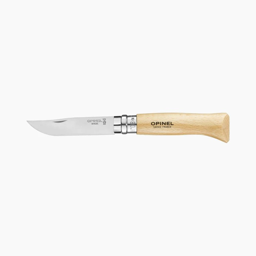 Opinel Traditional No. 8 Stainless Steel Knife 3 Opinel Traditional No. 8 Stainless Steel Knife